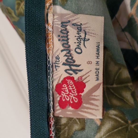 Tropical Hawaiian Holiday 2-pc Sheath Dress Sz Small EUC - Picture 6 of 15